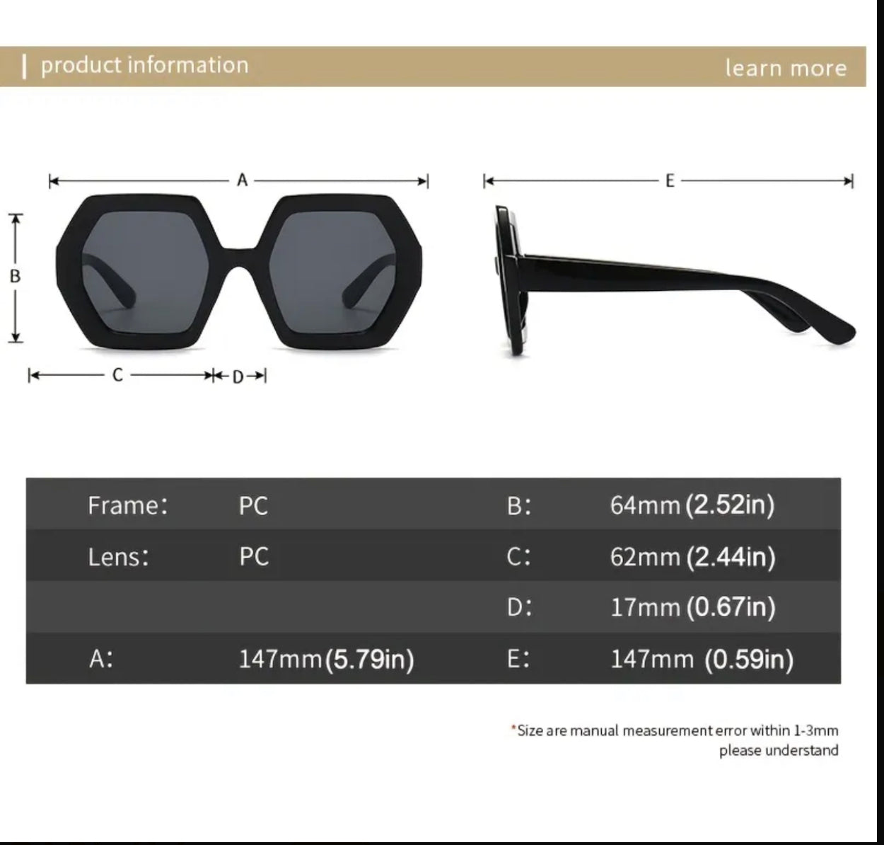 Retro Chic Oversized Sunglasses