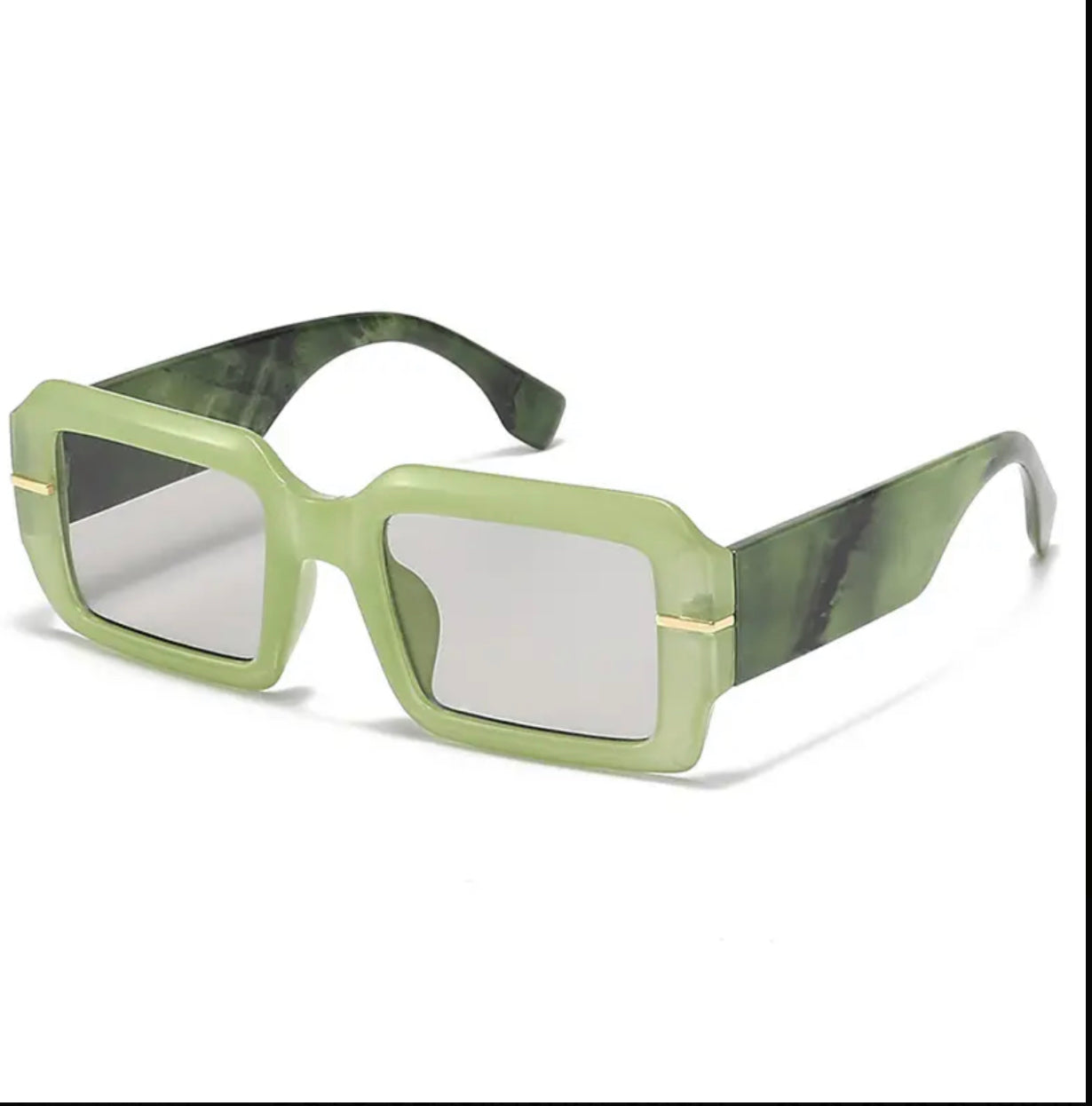 Vintage Square Sunglasses