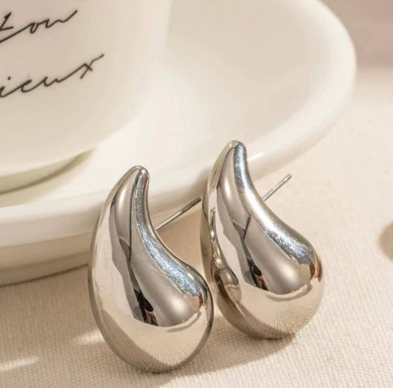 Water Drop Studs