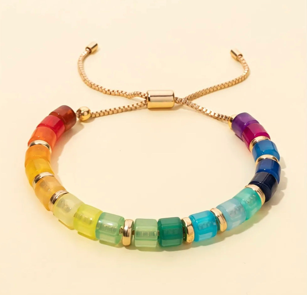 Round Tube Beaded Bracelets