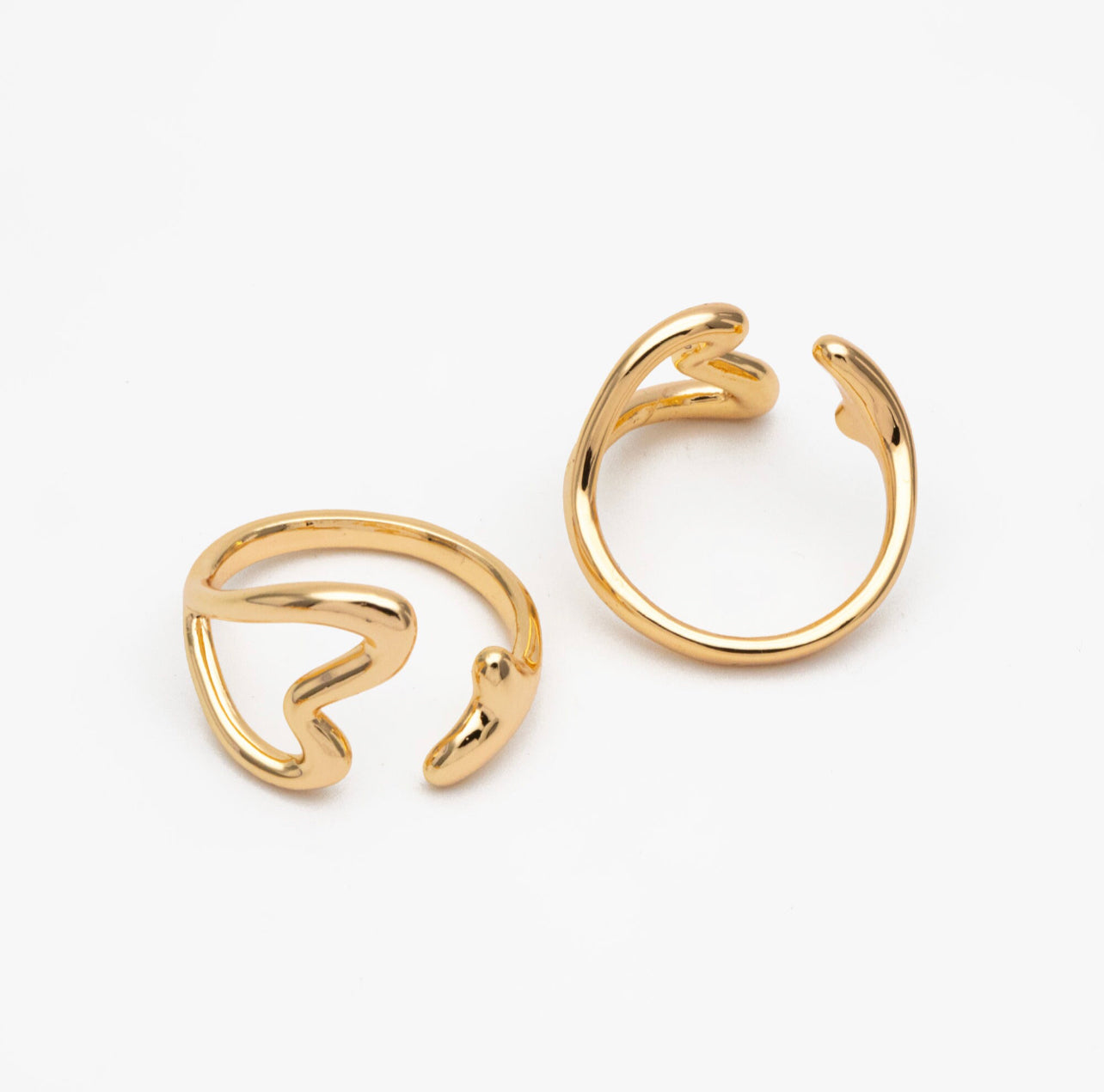 Gold Heart Ring, Everyday Ring