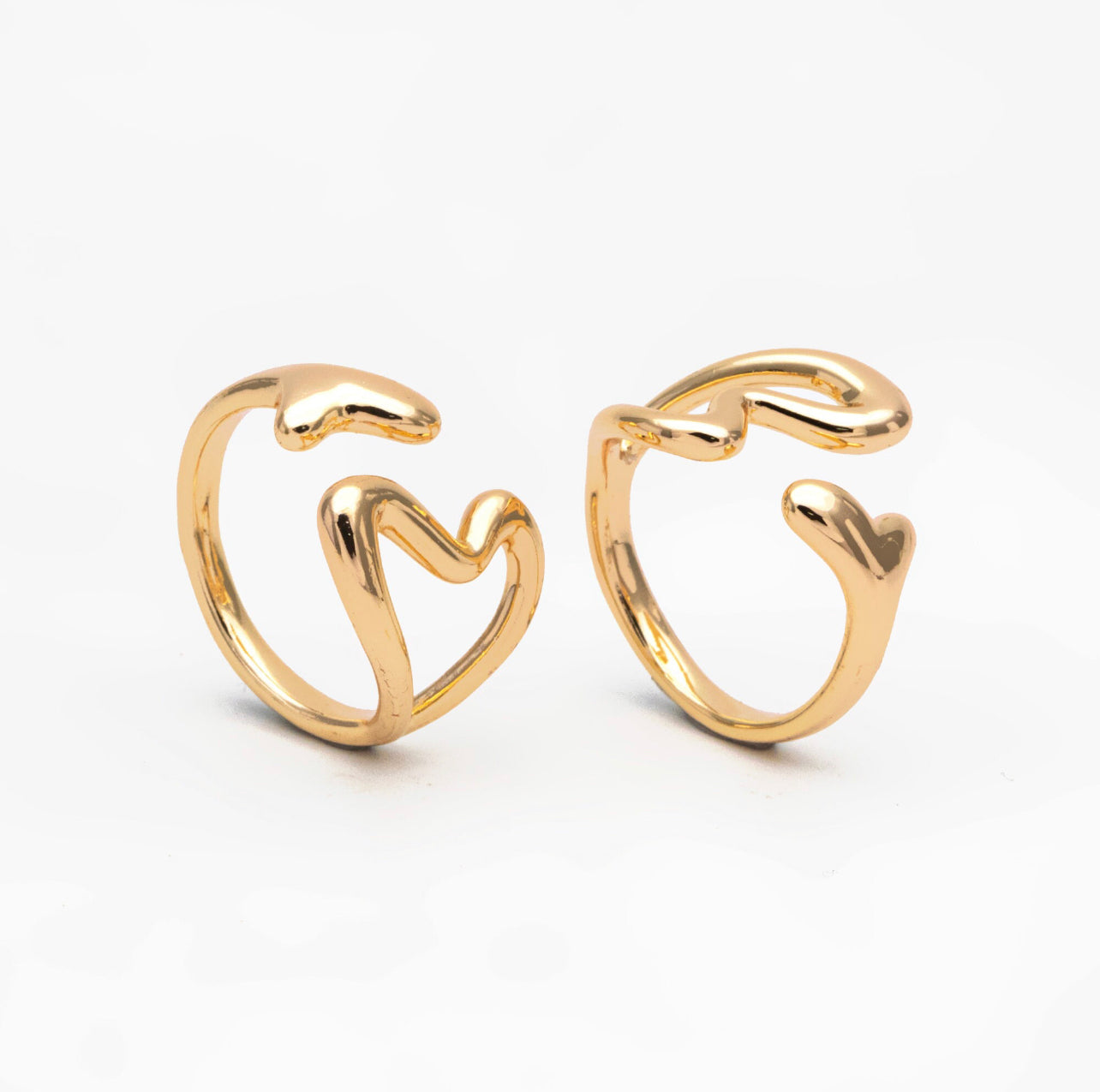 Gold Heart Ring, Everyday Ring