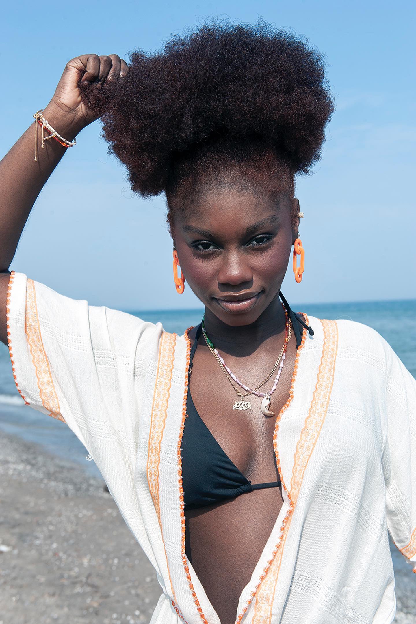Beaded Pearl Shell Necklaces