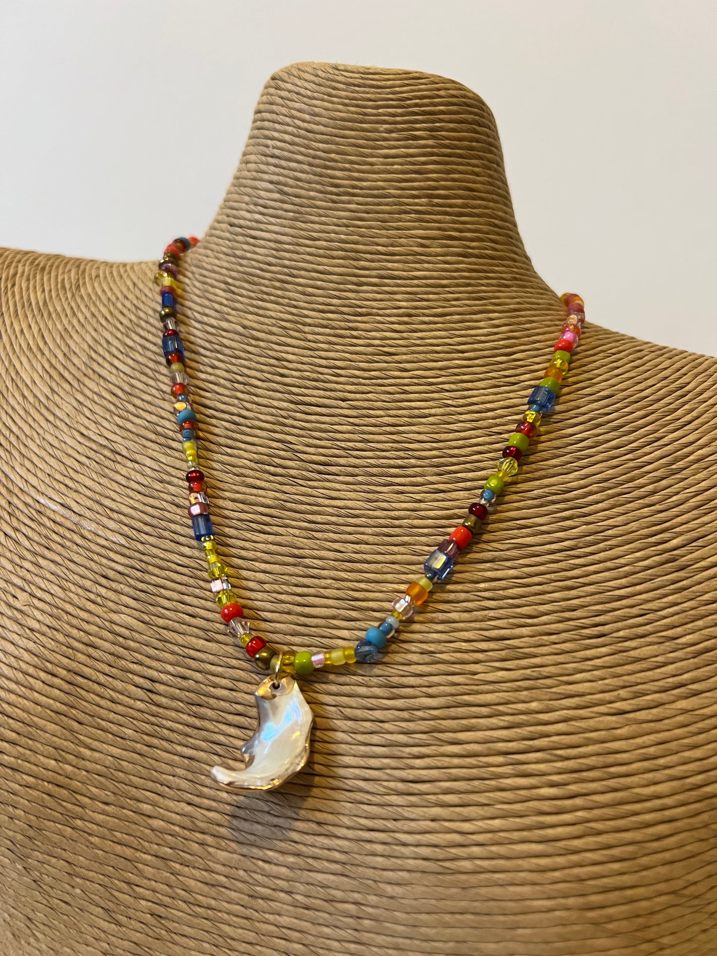 Beaded Pearl Shell Necklaces