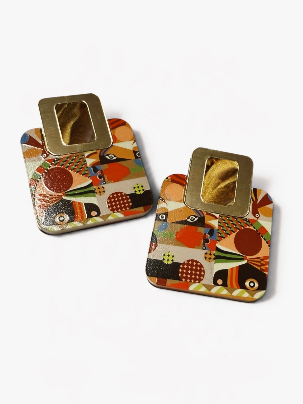 NOVA Scarf Studs | Wearable Art Earrings
