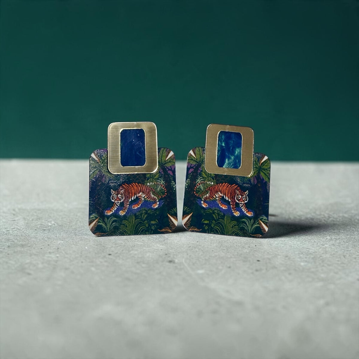 NOVA Scarf Studs | Wearable Art Earrings