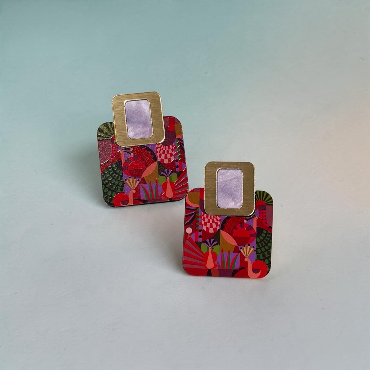 NOVA Scarf Studs | Wearable Art Earrings