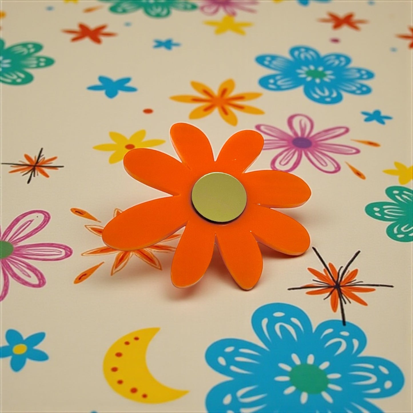 Gerbera Brooch