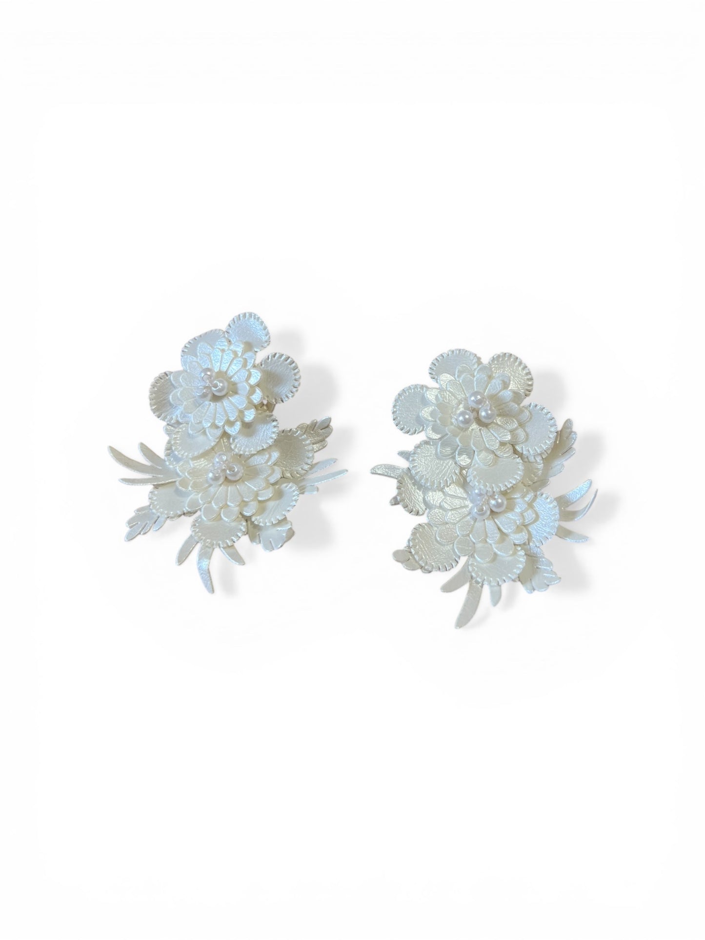 Blossom Layered Leather Studs