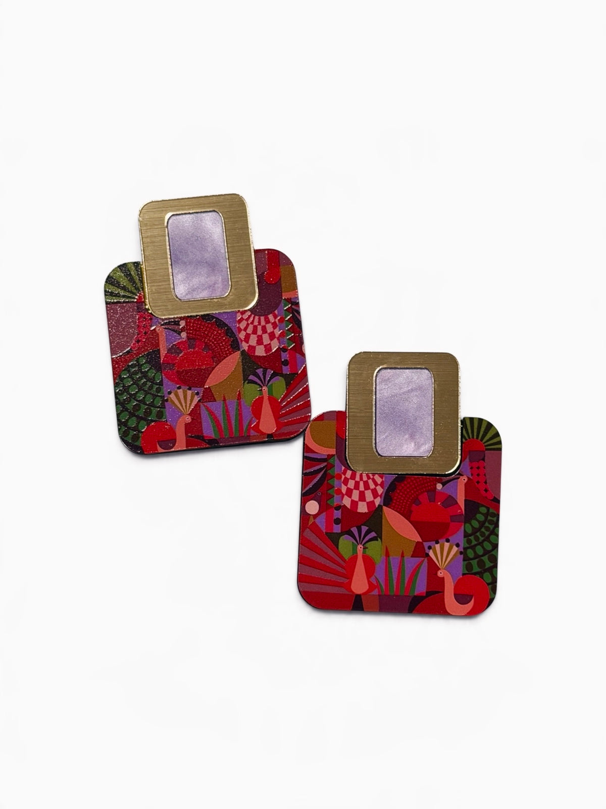NOVA Scarf Studs | Wearable Art Earrings