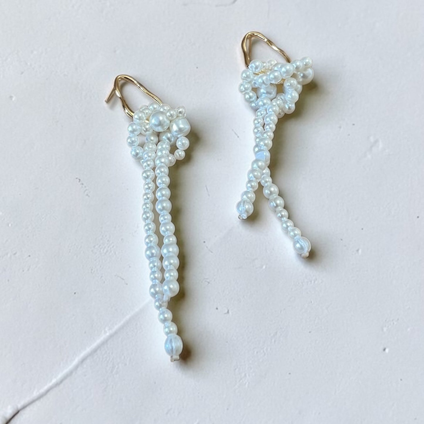 Pearl Knot Earrings