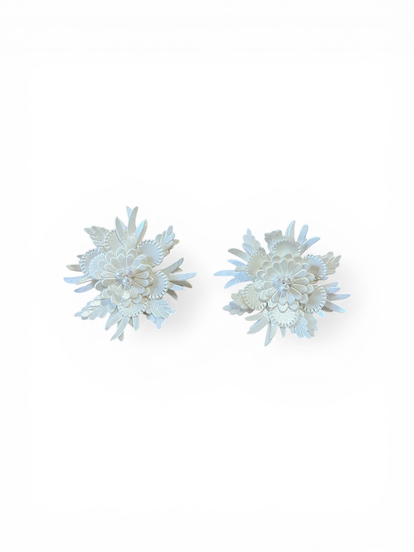 Blossom Layered Leather Studs