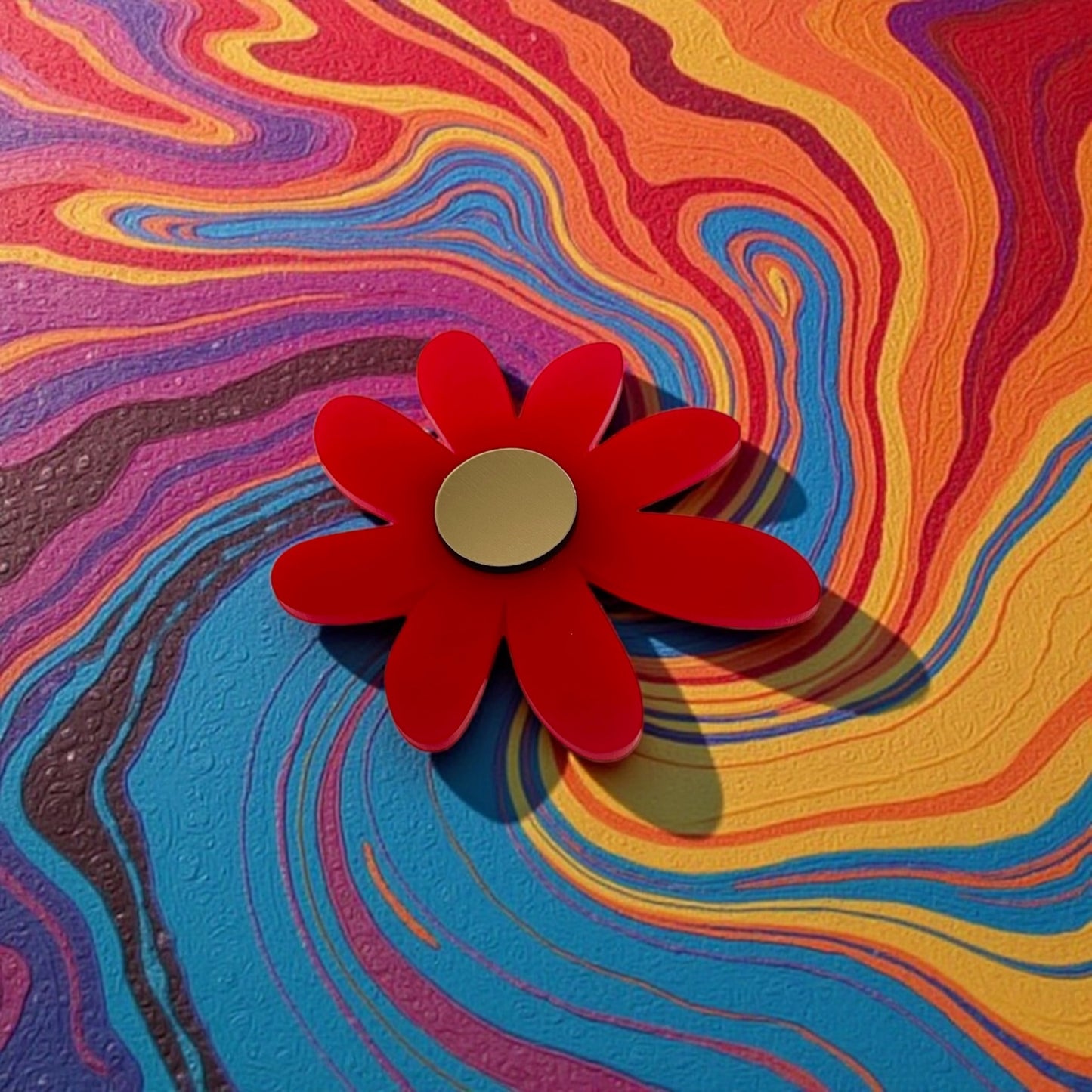 Gerbera Brooch