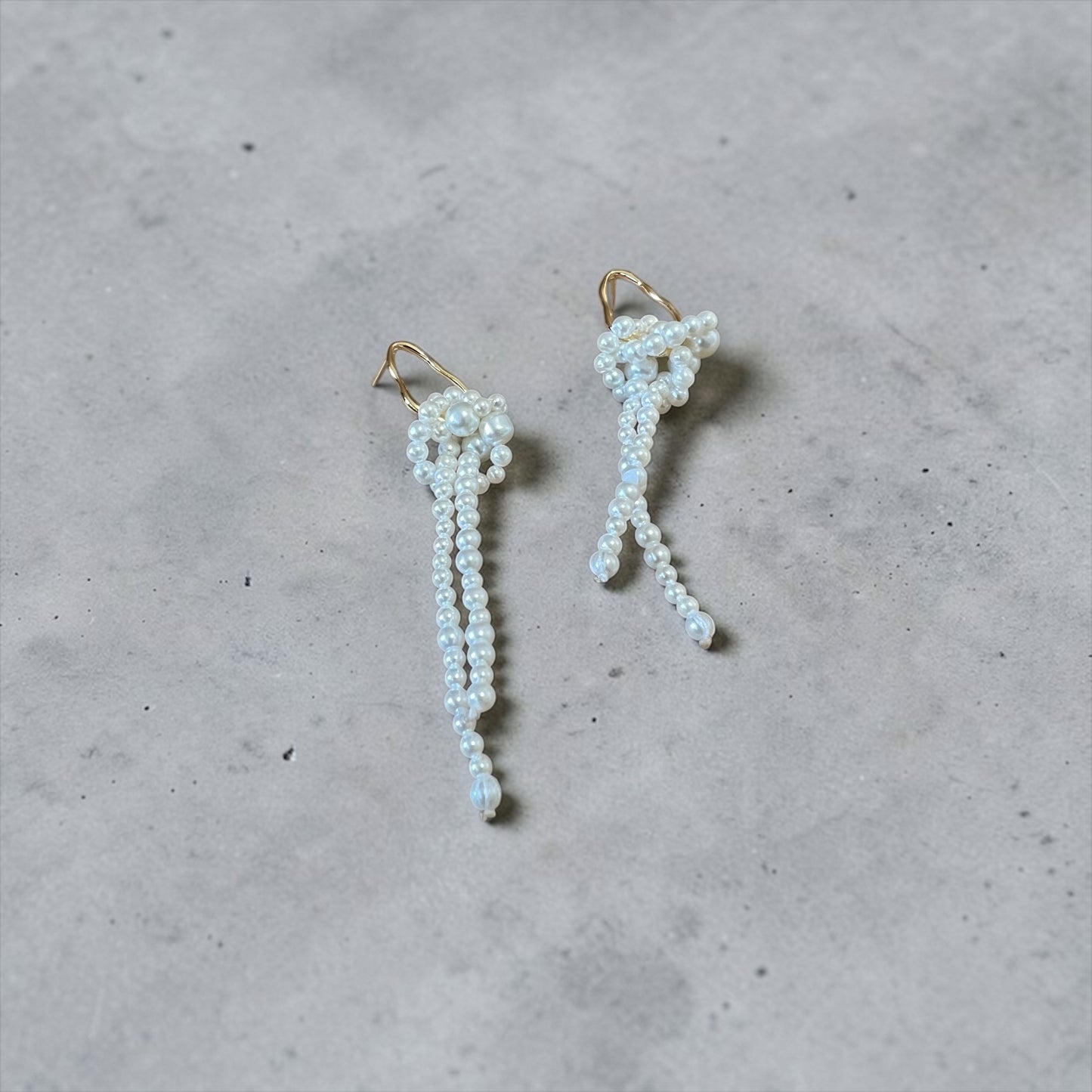 Pearl Knot Earrings