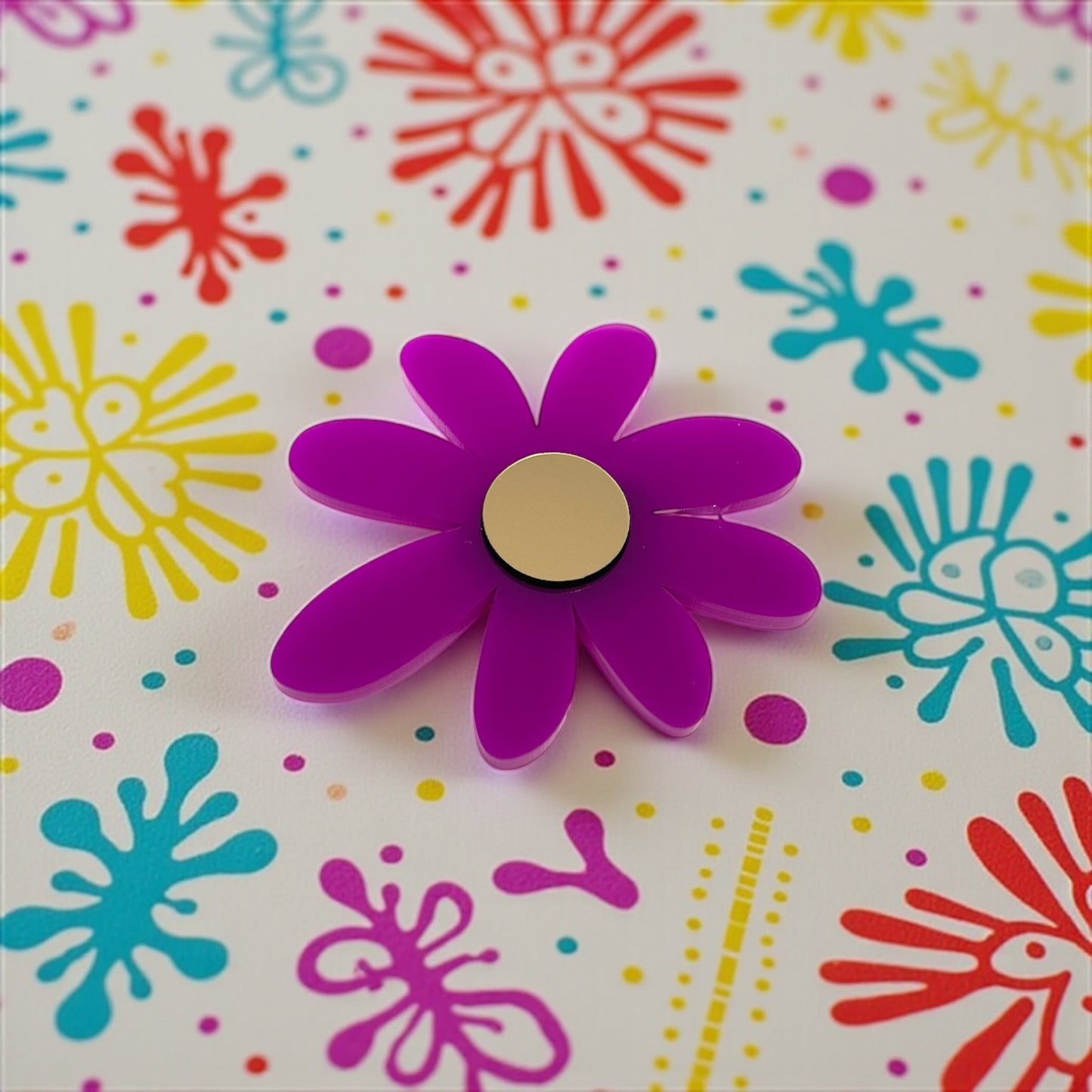 Gerbera Brooch