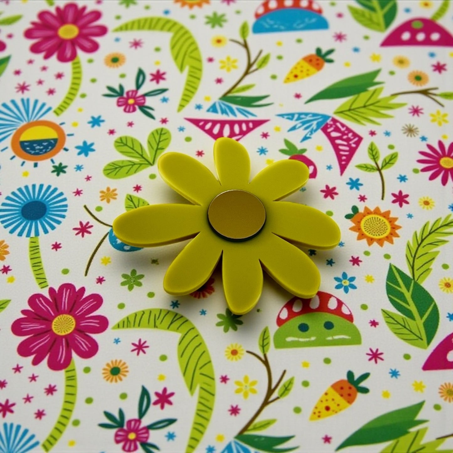 Gerbera Brooch