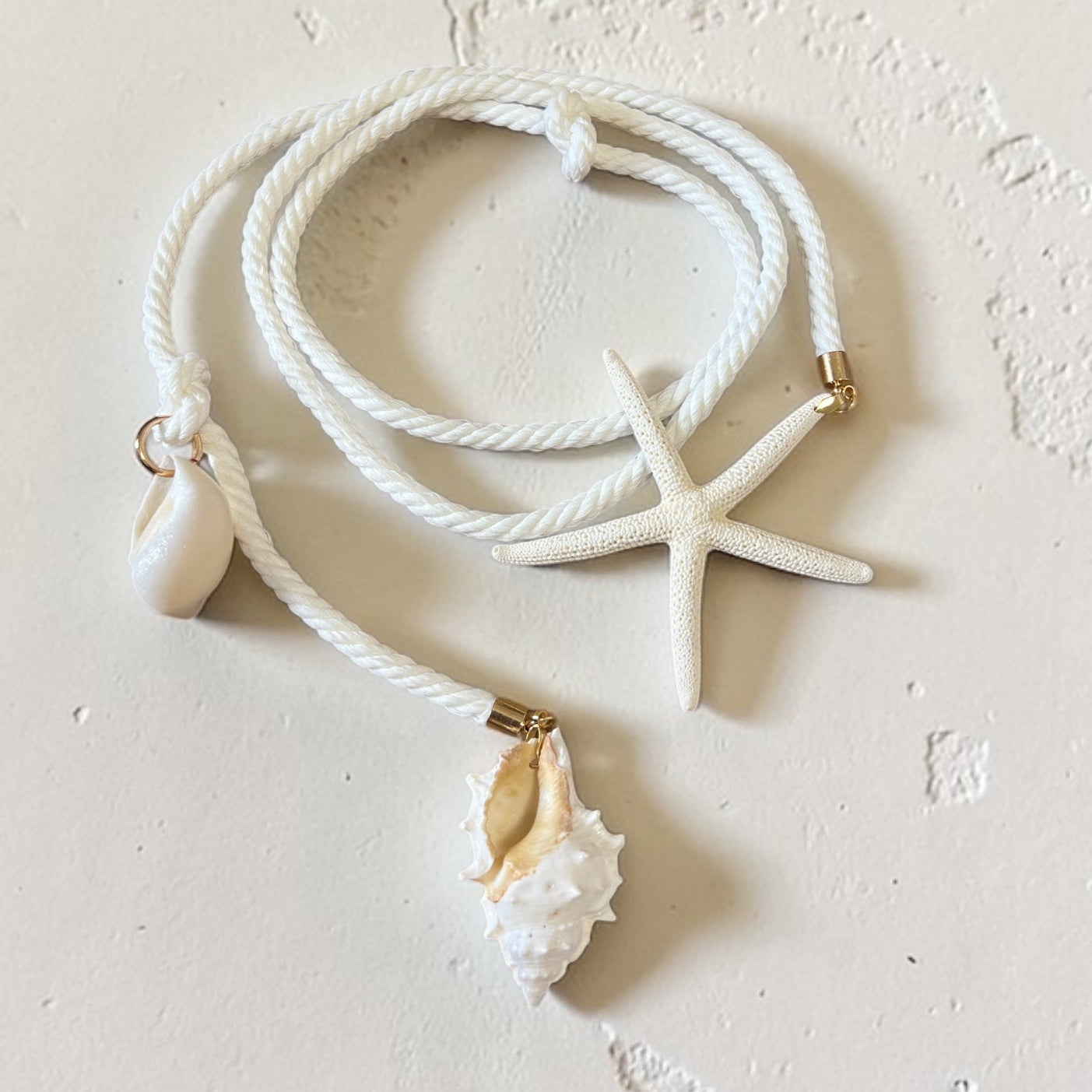Coastal Knot Wrap Necklace – Convertible Rope Necklace & Belt (53”)