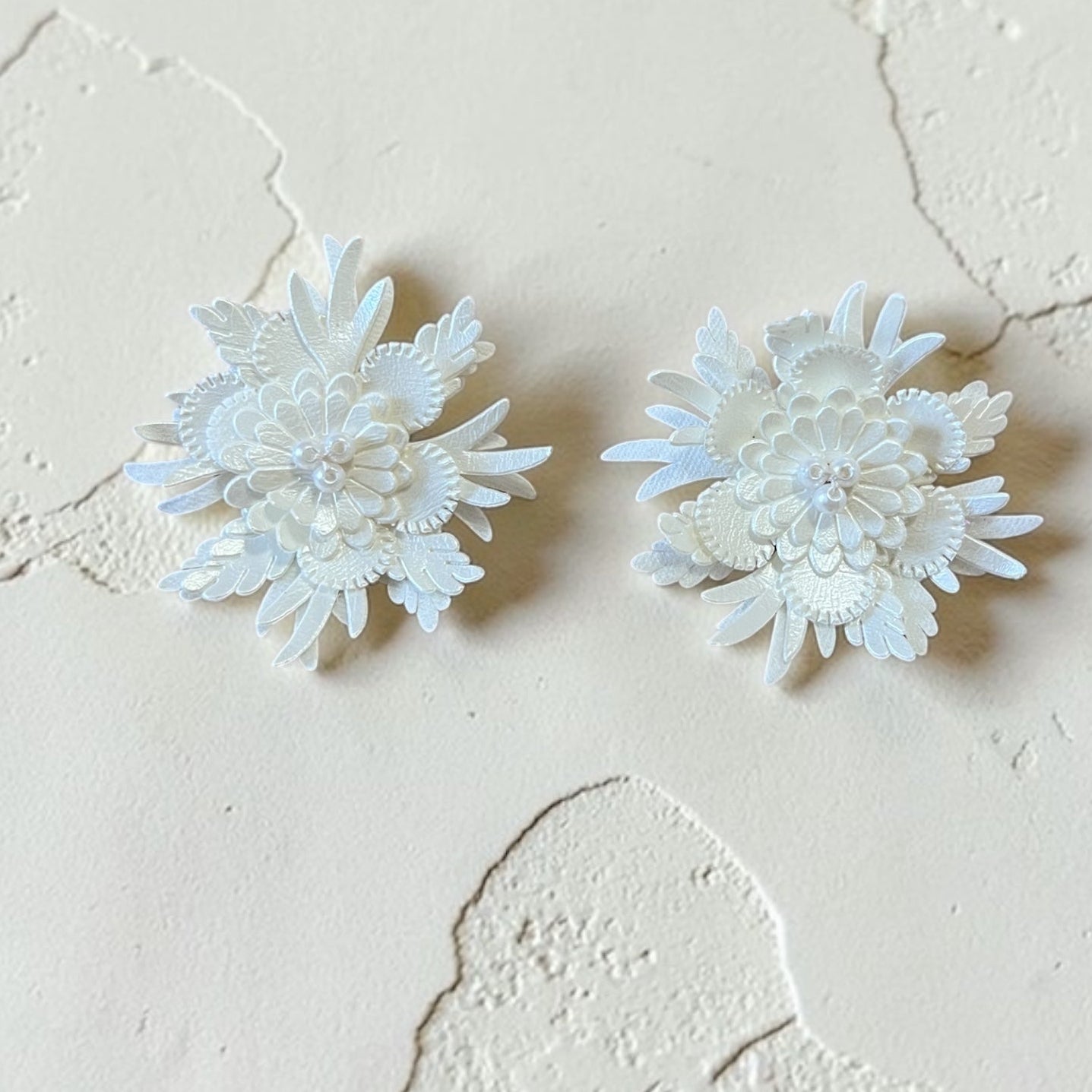 Blossom Layered Leather Studs