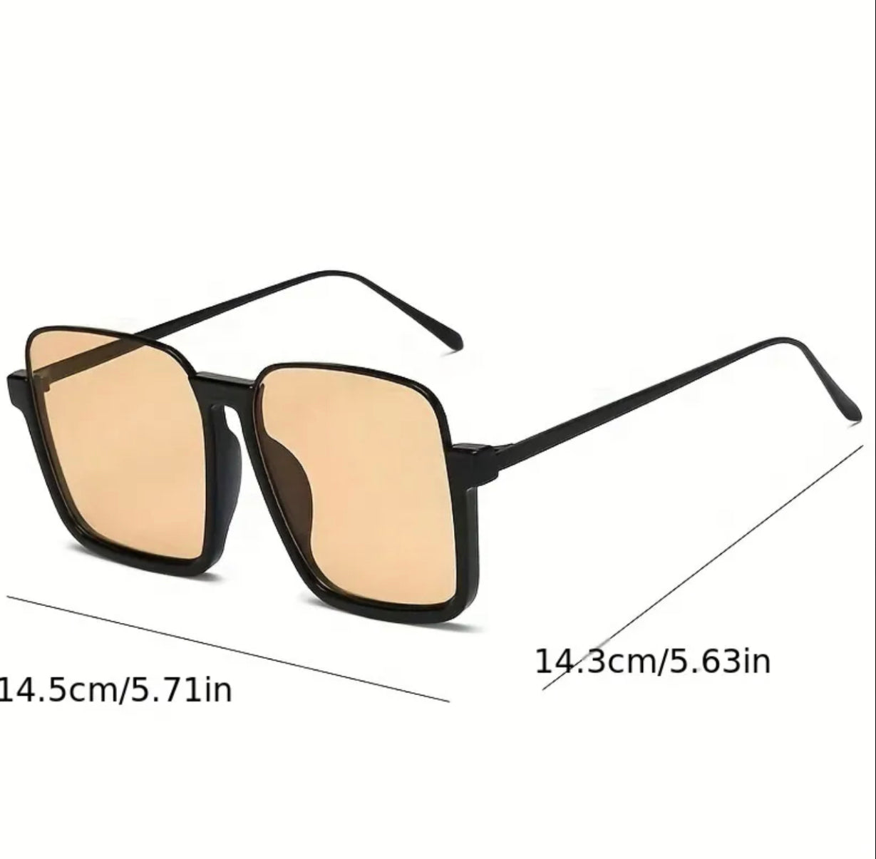 Retro Half-rim Sunglasses, Retro Large Lens Stylish UV Protection Outdoor Sunglasses, Women's Sunglasses