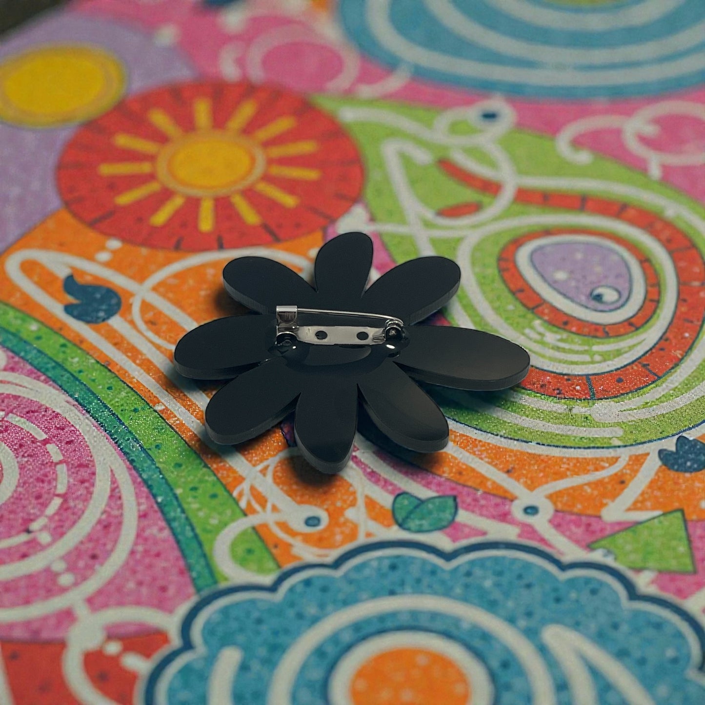 Gerbera Brooch