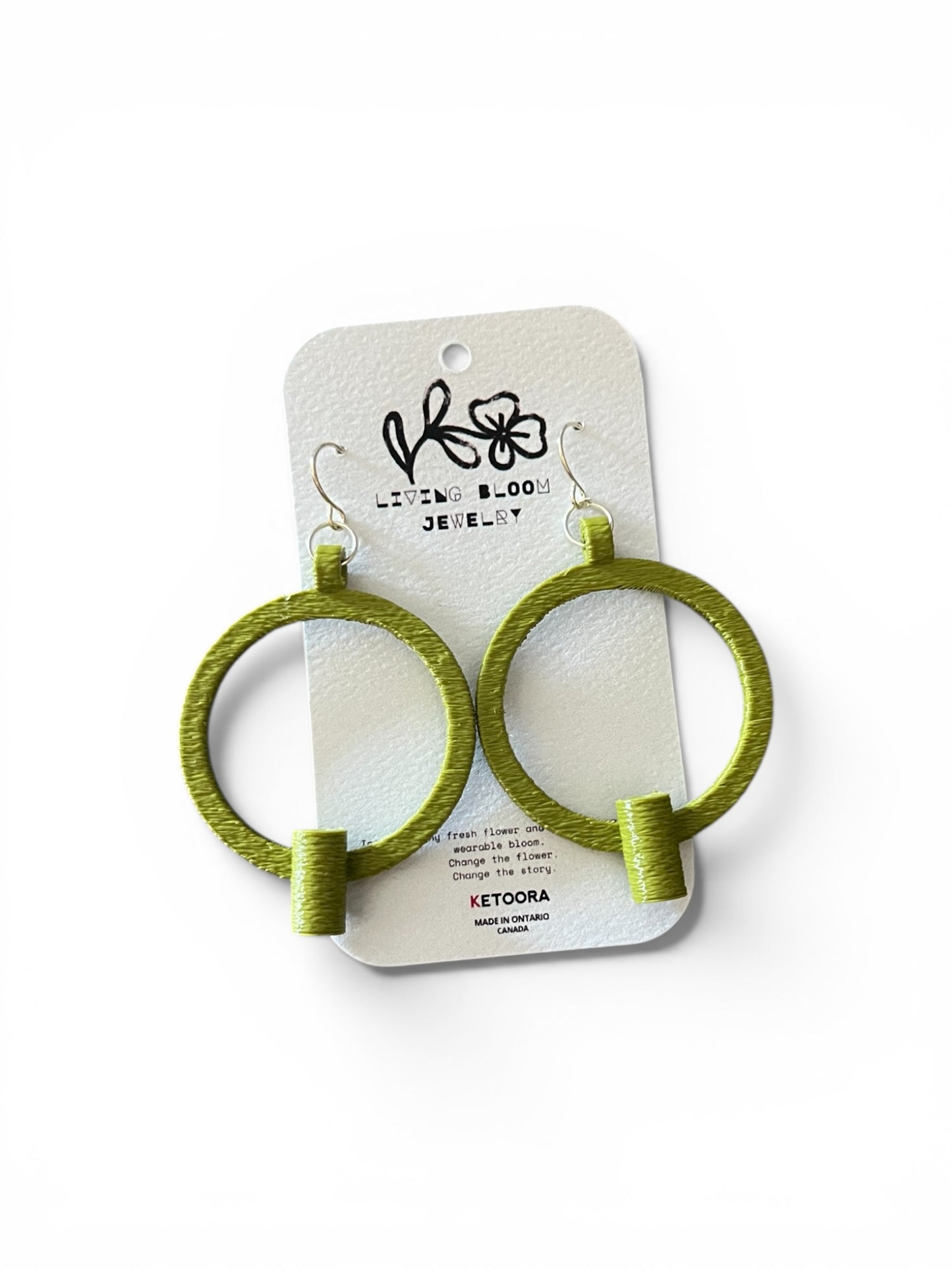 Living Bloom Hoops