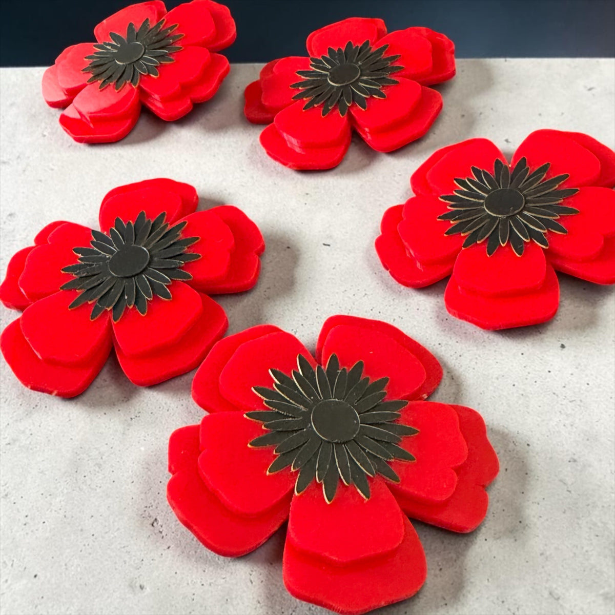 Poppy Brooch